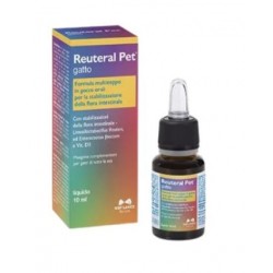 Reuteral Pet Gatto integratore per benessere intestinale in gocce 10 ml
