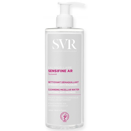 SVR Sensifine acqua micellare struccante lenitiva anti rossore 400 ml