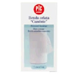 Pic Benda Orlata in Garza Idrofila 7x500cm -Morbida e assorbente