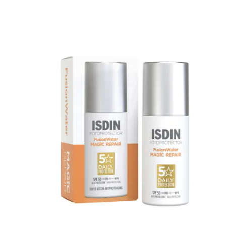 Isdin Fotoprotector Fusion Water Magic Repair protezione solare SPF 50 50 ml Isdin Fotoprotector Fusion Water Magic Repair protezione solare SPF 50 50 ml