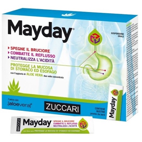 Zuccari Mayday Sospensione Per Uso Orale Alla Menta 24 Bustine 10 Ml Zuccari Mayday Sospensione Per Uso Orale Alla Menta 24 Bustine 10 Ml