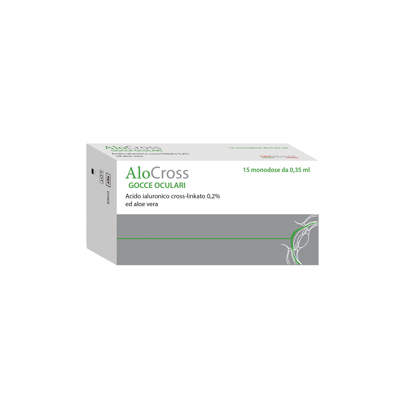 Alocross Gel Gocce oculari lubrificanti 15 flaconcini monodose