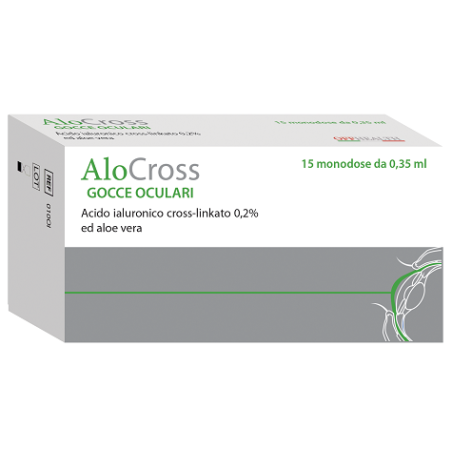 Alocross Gel Gocce oculari lubrificanti 15 flaconcini monodose Alocross Gel Gocce oculari lubrificanti 15 flaconcini monodose