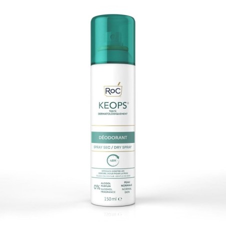 Roc Keops Deodorante Spray Secco antitraspirante antiodorante Roc Keops Deodorante Spray Secco antitraspirante antiodorante