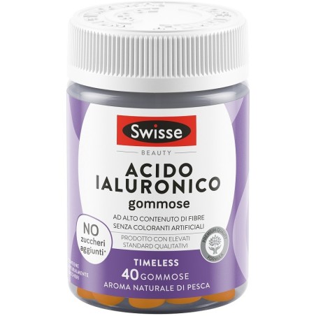 Swisse Acido Ialuronico gommose - Integratore di acido ialuronico 40 caramelle gommose Swisse Acido Ialuronico gommose - Integratore di acido ialuronico 40 caramelle gommose