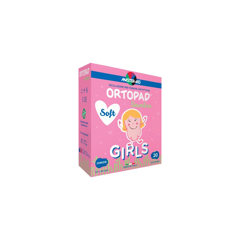 Pietrasanta Pharma Cerotto Oculare Per Ortottica Ortopad Soft Girls Junior 20 Pezzi Pietrasanta Pharma Cerotto Oculare Per Ortottica Ortopad Soft Girls Junior 20 Pezzi