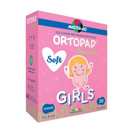 Pietrasanta Pharma Cerotto Oculare Per Ortottica Ortopad Soft Girls Junior 20 Pezzi Pietrasanta Pharma Cerotto Oculare Per Ortottica Ortopad Soft Girls Junior 20 Pezzi