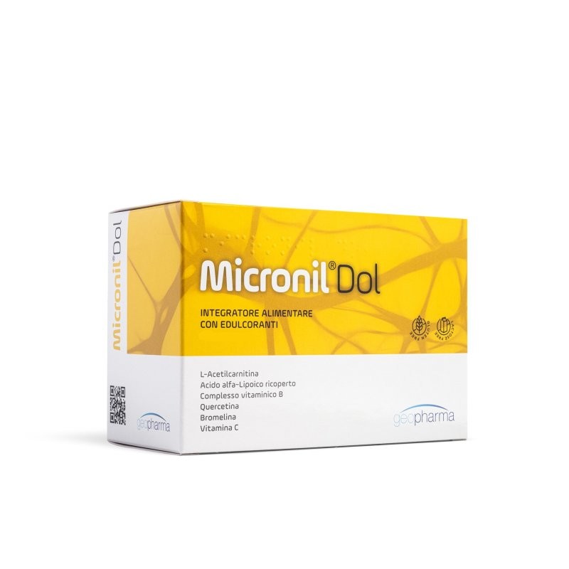 Micronil Dol Integratore con L-Acetilcarnitina e Vitamine del Gruppo B 30 Compresse