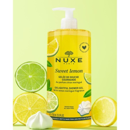 Nuxe Sweet Lemon gel doccia limone e meringa 750 ml Nuxe Sweet Lemon gel doccia limone e meringa 750 ml