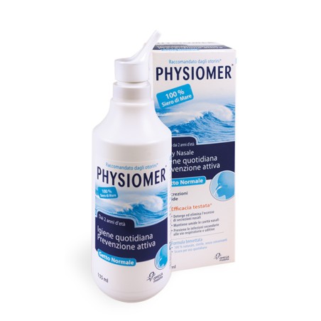 Physiomer Getto nasale Spray per pulizia del naso di adulti e bambini Physiomer Getto nasale Spray per pulizia del naso di adulti e bambini