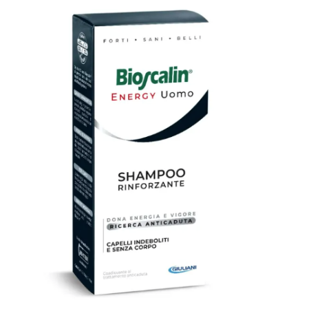 Bioscalin Energy Uomo Shampoo Rinforzante anticaduta per capelli indeboliti 200 ml Bioscalin Energy Uomo Shampoo Rinforzante anticaduta per capelli indeboliti 200 ml