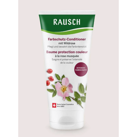 Rausch Balsamo alla rosa selvatica color protettivo capelli tinti 150 ml Rausch Balsamo alla rosa selvatica color protettivo capelli tinti 150 ml