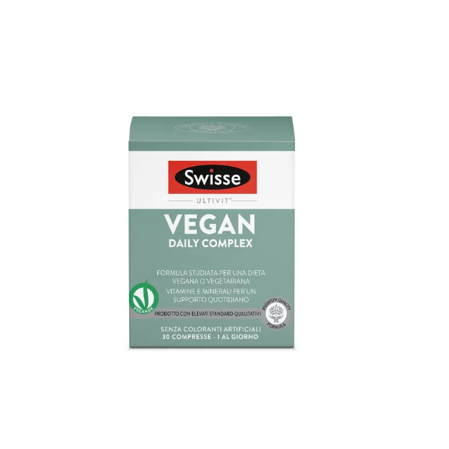Swisse Vegan Daily Complex - Integratore per vegani con vitamine e minerali 30 compresse