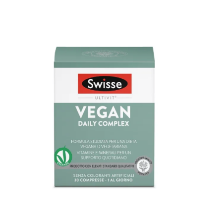 Swisse Vegan Daily Complex - Integratore per vegani con vitamine e minerali 30 compresse Swisse Vegan Daily Complex - Integratore per vegani con vitamine e minerali 30 compresse