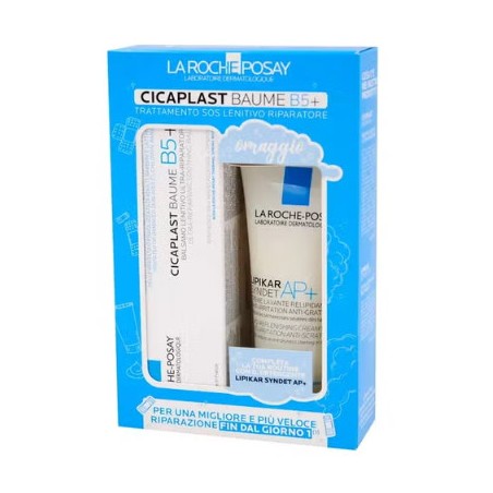 La Roche Posay Cicaplast Baume B5 100 ml + Lipikar Syndet 100 ml omaggio La Roche Posay Cicaplast Baume B5 100 ml + Lipikar Syndet 100 ml omaggio