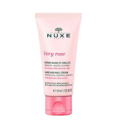 Nuxe Very Rose Crema mani e unghie alla rosa 50 ml Nuxe Very Rose Crema mani e unghie alla rosa 50 ml