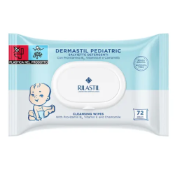 Rilastil Dermastil salviettine detergenti per neonati 72 pezzi