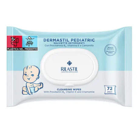 Rilastil Dermastil salviettine detergenti per neonati 72 pezzi Rilastil Dermastil salviettine detergenti per neonati 72 pezzi