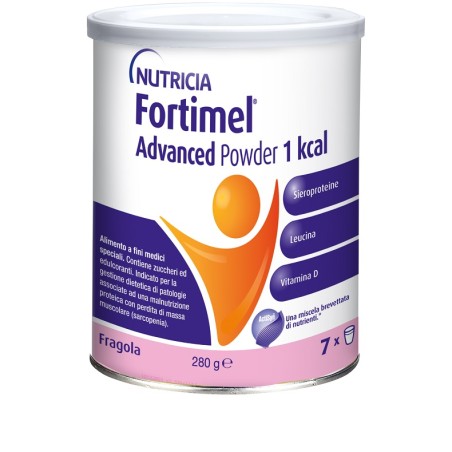 Danone Nutricia Fortimel Advanced Powder 1 Kcal Fragola 280 G Danone Nutricia Fortimel Advanced Powder 1 Kcal Fragola 280 G