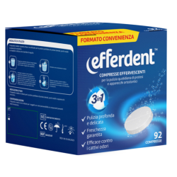 Efferdent per la Pulizia ella Dentiera 90 Compresse