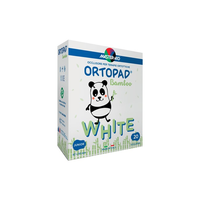 Ortopad Bamboo Simpaty Junior cerotto per terapia ortottica 50 Pezzi