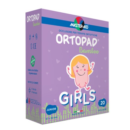 Ortopad Girls Cerotto Oculare per Ortottica 20 Pezzi Ortopad Girls Cerotto Oculare per Ortottica 20 Pezzi
