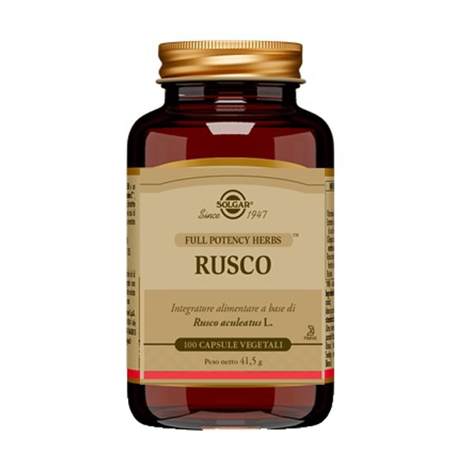 Solgar Rusco - Integratore per microcircolo e benessere delle gambe