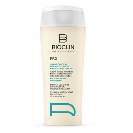 Bioclin Pro Shampoo Olio dermatologico prurito irritazioni 200 ml Bioclin Pro Shampoo Olio dermatologico prurito irritazioni 200 ml