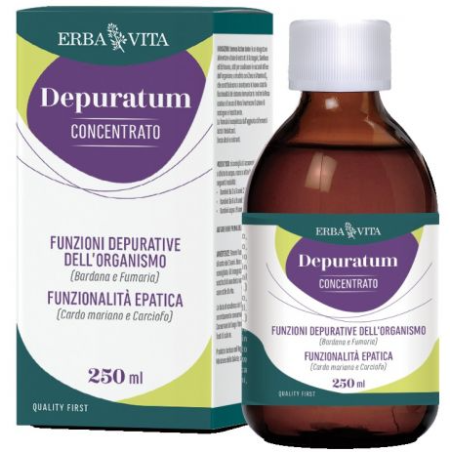 Erba Vita Depuratum integratore drenante e depurativo in 10 stick Erba Vita Depuratum integratore drenante e depurativo in 10 stick
