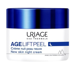 Uriage Age Protect Crema Viso Notte Peeling Illuminante 50 ml