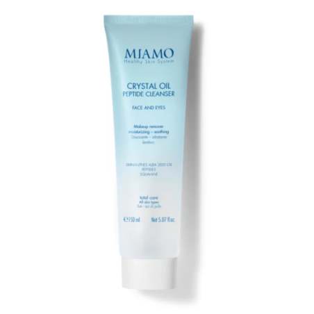 Miamo Crystal Oil Peptide Cleanser detergente struccante lenitivo viso e occhi 150 ml Miamo Crystal Oil Peptide Cleanser detergente struccante lenitivo viso e occhi 150 ml