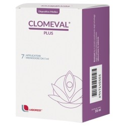 Uriach Clomeval Plus Gel Vaginale 35 Ml + 7 Applicatori Monouso