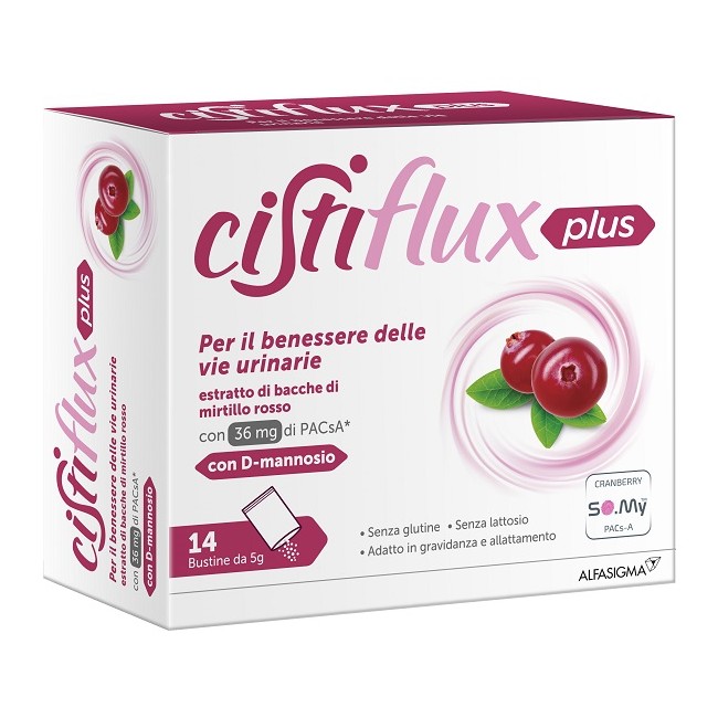 Cistiflux A Plus 36+D Integratore per benessere delle vie urinarie