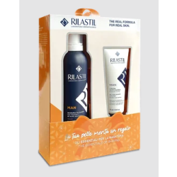 Rilastil Man cofanetto rasatura con schiuma da barba e gel dopo barba