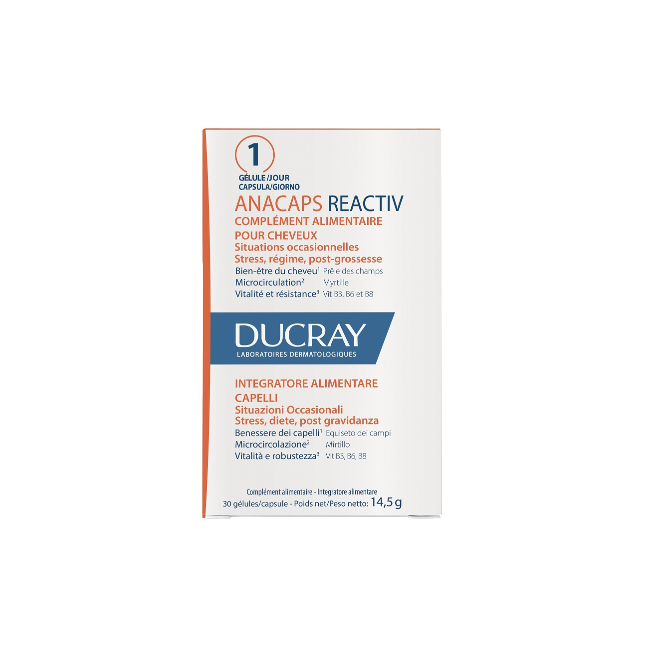ANACAPS REACTIV DUCRAY 30 CAPSULE 2017