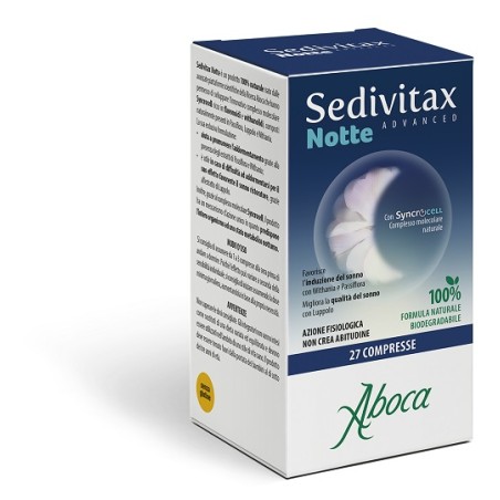 Aboca Sedivitax Notte Advanced 27 Compresse Aboca Sedivitax Notte Advanced 27 Compresse
