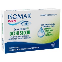 Coswell Isomar Occhi Secchi Plus Gocce Oculari Acido Ialuronico 0,20% 15 Flaconcini