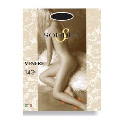 Solidea Venere Collant 140 den Tutto Nudo Camel Taglia 3