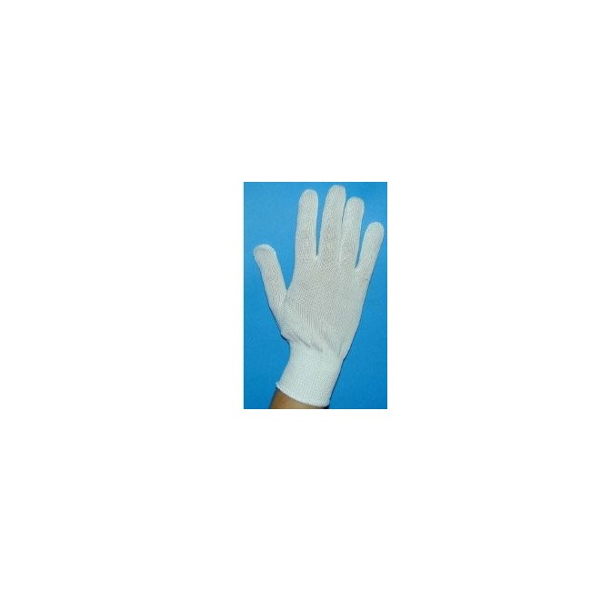 Guanto in Cotone Bianco misura 7.5 – per protezione e trattamenti della pelle. Lavabile e riutilizzabile.