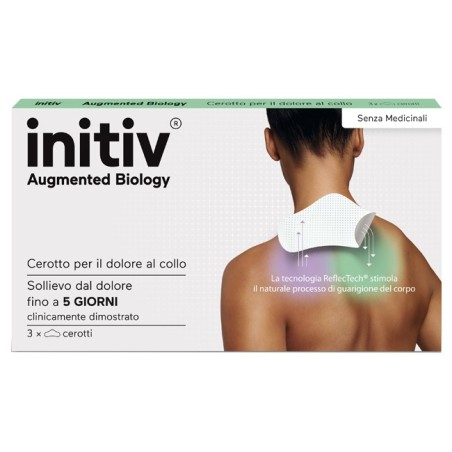 Initiv Cerotto per Dolore al Collo 3 Pezzi – sollievo naturale fino a 5 giorni Initiv Cerotto per Dolore al Collo 3 Pezzi – sollievo naturale fino a 5 giorni