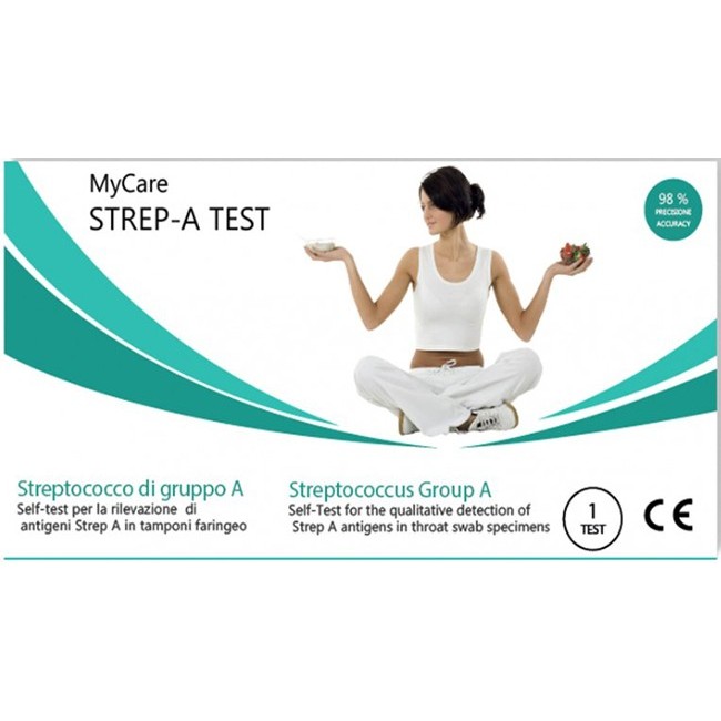 MYCARE STREP A TEST 1 PEZZO