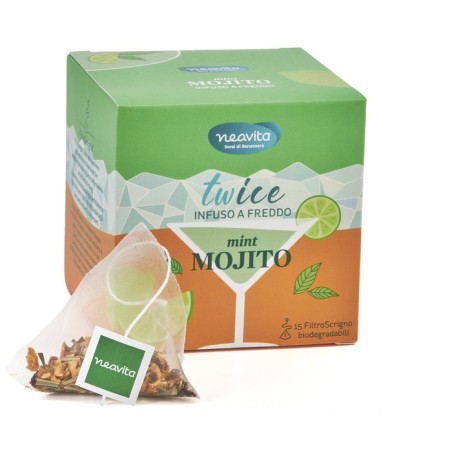 NEAVITA INFUSO TWICE MINT MOJITO FILTROSCRIGNO 15 FILTRI 3,5G