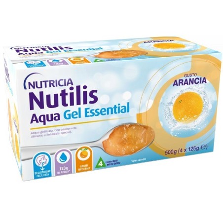 NUTILIS AQUA GEL ARANCIA 4 PEZZI DA 125 G NUTILIS AQUA GEL ARANCIA 4 PEZZI DA 125 G