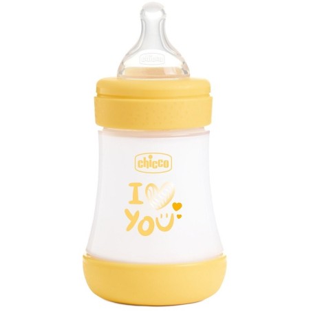 Chicco Biberon Neonato Perfect 5 Flusso Lento 150 ml – Biberon anticolica per neonati Chicco Biberon Neonato Perfect 5 Flusso Lento 150 ml – Biberon anticolica per neonati