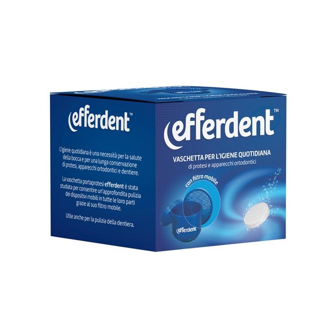 Efferdent Vaschetta Porta Protesi - Igiene e conservazione sicura