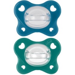 Chicco Dual Soft Succhietto Azzurro 16-36 mesi 2 pezzi – Comfort e sicurezza per il tuo bambino