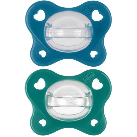 Chicco Dual Soft Succhietto Azzurro 16-36 mesi 2 pezzi – Comfort e sicurezza per il tuo bambino