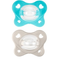 Chicco Dual Soft Succhietto Azzurro 6-16 Mesi 2 pezzi – Comfort e sicurezza per il tuo bambino