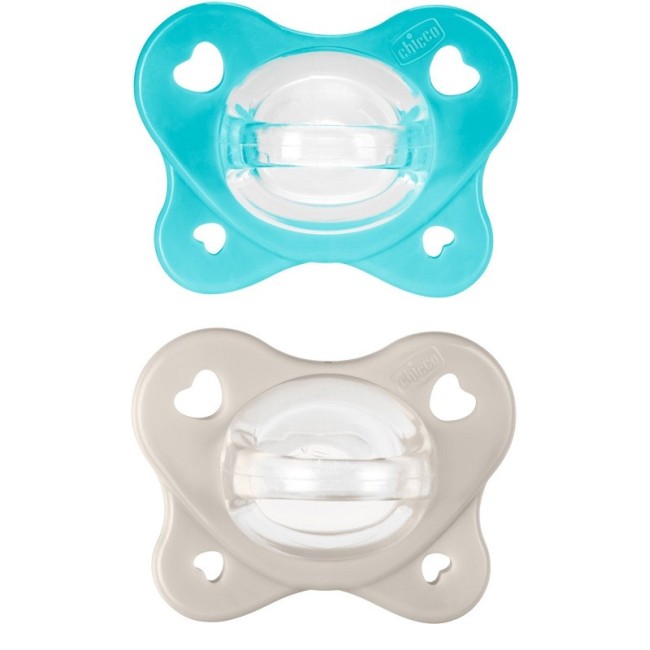 Chicco Dual Soft Succhietto Azzurro 6-16 Mesi 2 pezzi – Comfort e sicurezza per il tuo bambino