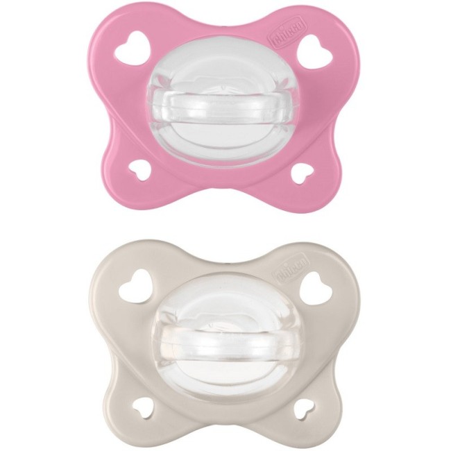 Chicco Dual Soft Succhietto 6-12 Mesi  2 pezzi